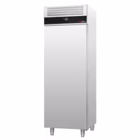 Dondurma Dolabı Paslanmaz Çelik - 600x800mm - 650L - 1 Kapı & 7 Destek ızgaraları, Kilit, Monoblok Soğutma, Fanlı Soğutma, Otomatik Defrost - R290 Soğutucu Gaz, Dijital Termostat & Ekran, -24°C ~ -12°C