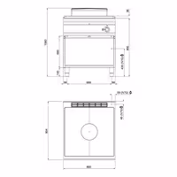 Kikkra bil-platti sħan bil-gass – 13 kW