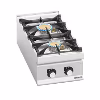Fogão a gás de mesa - 16,0kW - 2 queimadores