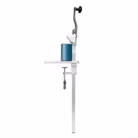 Manual Bench Can Opener - Shaft Length: 480mm - Stainless Steel - Max Can Height: 40cm