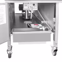Električni visokotlačni friteza za duboko prženje s filtracijskim sustavom – 24 litre – 13,5 kW – digitalni