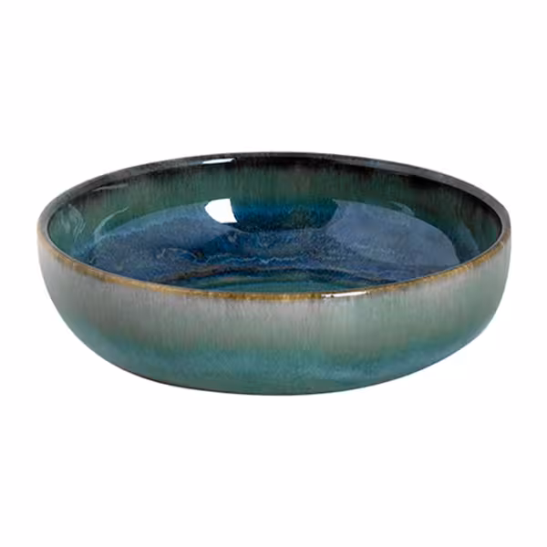 (6 adet) MIAMI - Çukur Tabak - Stoneware, Ø160mm, Yeşil