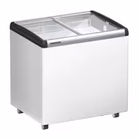 LIEBHERR | Frysbox – 163 liter – med glasskjutlock – Vit
