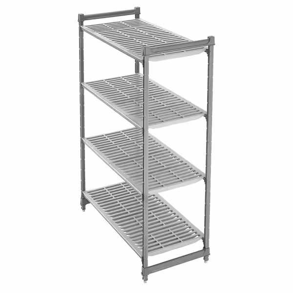 CAMBRO | Camshelving® - Basics Plus - رف أساسي - 765 مم - مزوّد بـ 4 أرفف شبكية