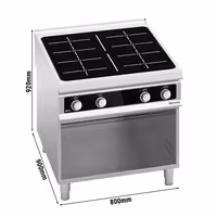 Fourneau à induction - 28kW - Bflex Digital