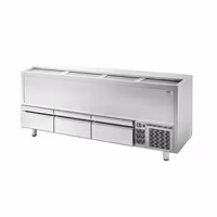Commercial Top Loading Bottle Cooler - Stainless steel - 620L
