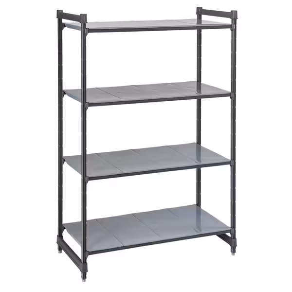 CAMBRO | Camshelving® - Basics Plus - رف أساسي - 1070 مم - مزوّد بـ 4 أرفف مغلقة