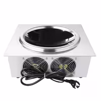Wok de indução - 3,5kW - 1 zona(s) de cozedura - Ø 311mm - incl. wok