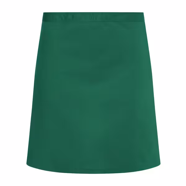 (6 pieces) KARLOWSKY | Basic Bistro Waist Apron – 700 x 550 mm - Forest Green