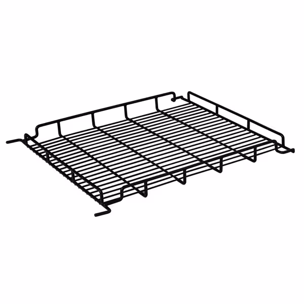Plastic-Coated Shelf Grid - Black - for Panorama Display PVNR400N