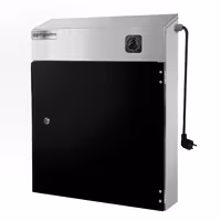 Armário esterilizador de facas UV - para 10 facas - 15W - Temporizador até 60min