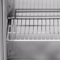 Stół chłodniczy do pizzy ECO – 1500 x 800 mm – z 1 drzwiami i 7 szufladami – z witryną nadstawną chłodniczą LED na 7x GN 1/4