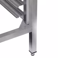 Base Stand - for Commercial Combi Oven - 710x630x1000mm - 8x GN 1/1 - Stainless Steel - for KB511 & KB1011