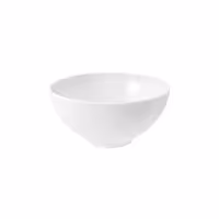 (4 pcs) SELTMANN WEIDEN | Round Porcelain Bowls – Ø 155 mm – White – Dishwasher/Microwave Safe – Series: Blues White