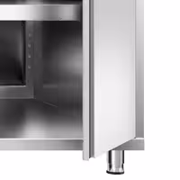 خزانة قاعدية ستانلس ستيل PREMIUM - 800x700mm - 2 أبواب مفصلية