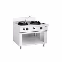 Fogão wok a gás - 30kW - 2 queimador(es) - incl. 1 torneira(s)