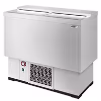 Commercial Top Loading Bottle Cooler - Stainless steel - 200L