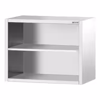 خزانة حائط ستانلس ستيل PREMIUM - 800x400mm - بدون باب انزلاقي - ارتفاع 800 mm