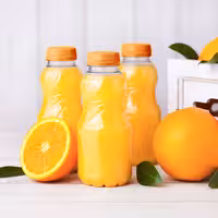 Stainless Steel Bottle & Glass Rack for Orange Juicers - Freestanding