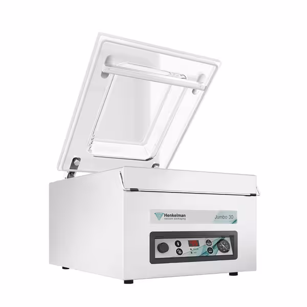 HENKELMAN | JUMBO 30 – Komorna vakuumska pakirka – 8 m³/h – 400 W – Digitalna