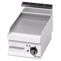 Elektrická grilovací deska - 4,8 kW - Drážkovaná