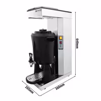 Commercial Filter Coffee Machine - 2.5 L Server – 230V 2.2 kW – Plumbed-in/Manual