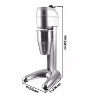 Milkshake & Drinks Mixer ECO - single spindle - 1000 ml - 300 Watt - Variable speed