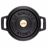 STAUB | LA COCOTTE - Mini Cocotte - Ø 100mm - Gjutjärn - Svart