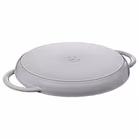 STAUB | Pure Grill Round Cast Iron Grill Pan – Ø30 cm - Graphite Grey