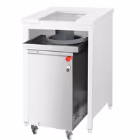 Konični zaokruživač tijesta - za tijesto za pizzu i kruh - 370 W - Raspon težine: ~50–800 g - 500x650 mm - max. 340 kom/h