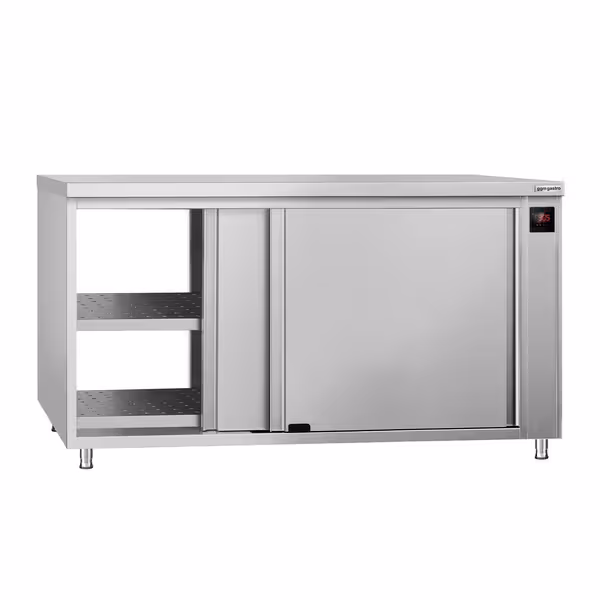 ECO ormar za grijanje – 1800 x 600 mm – s otvorom za posluživanje i kliznim vratima – digitalni