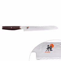 MIYABI | 6000 MCT - Cuțit pentru pâine cu muchie zimțată - Lama: 230mm