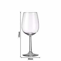 (6 pcs) Wine glass - ESPRIT - 350 ml - Clear