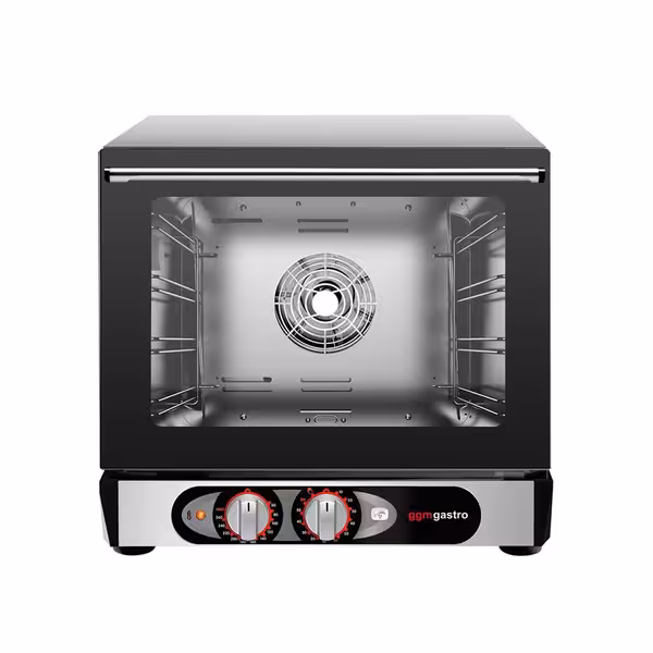 Compact Convection Oven - Manual Controls - 1 Baking Chambers - 4x 450x340mm