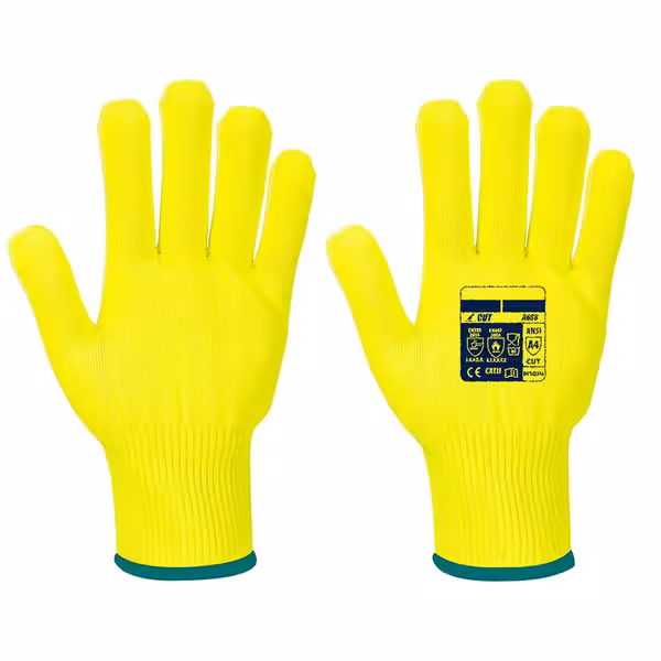 Luva anti-corte Pro Cut - Amarelo - Tamanho: XL