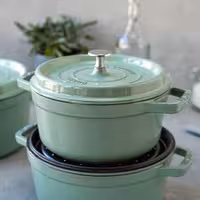 STAUB | LA COCOTTE - Cocotte - Ø 280 mm - Lijevano željezo - Zelena boja kadulje