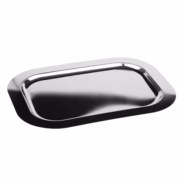 (6 Deeler) Tablett – FINESSE – rostfräi Stol – 475 x 300 mm – Héicht: 15 mm