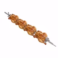 Stainless Steel Rotisserie Spit - for Chicken Rotisserie Oven - compatibel with GHKM & EHKM