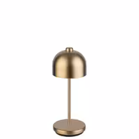 (4 adet) Şarj Edilebilir Masa Lambası - JOSEF MINI - 3 kademeli kısılabilir - Ø80x205mm - Champagner