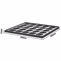 Baking Plate for Bubble Waffle Maker BWERM25 - Bubble Shape - 25-Cavity