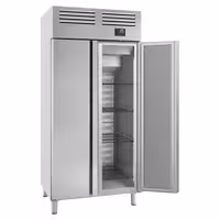 Frigoriferu Premium PLUS tal-Azzar Inossidabbli – GN 1/1 – 745 litri – b'2 bibien