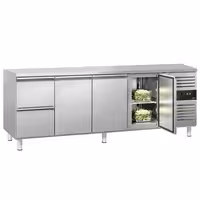ECO rashladni pult – 2230 x 700 mm – s 3 vrata – 2 ladice