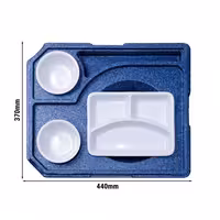 (10 komada) THERMO FUTURE BOX | DINNER +2 Izolirana kutija – plava