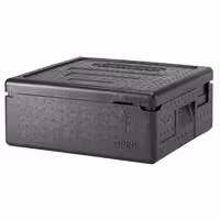 CAMBRO | CAM GOBOX® - Kutija za dostavu pizze sa unosom sa gornje strane - Za 2 pizze - Crna boja