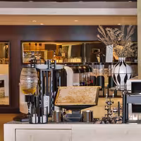 Jam Etagere / Buffet Stand - Stainless steel, powder-coated - Black - Height: 200mm - with 5 shelves