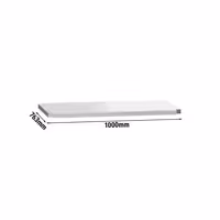Donja polica za radni stol ATK108 i ATK108A - inox - 1000x763x87 mm