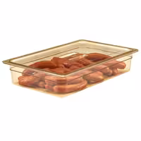 (6 komada) CAMBRO | H-PAN™ - GN-Posuda 1/1 otporna na toplinu - Boja jantara - Visina: 100 mm