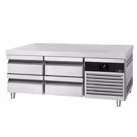Bază frigorifică pentru gătit profesională PREMIUM - -2/+8 °C - 1400 mm - 135 L - 4 sertare
