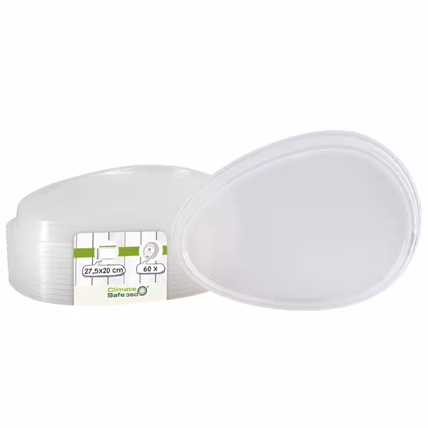 (60 pcs) Reusable Lid - 259x200mm - Clear