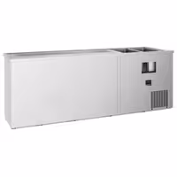 Pivski štand PREMIUM - 2500x700 mm - 3 Staklena vrata